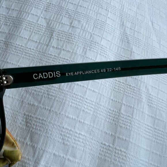 Caddis D-28 Reading Glasses in Heritage Green. - Picture 9 of 9
